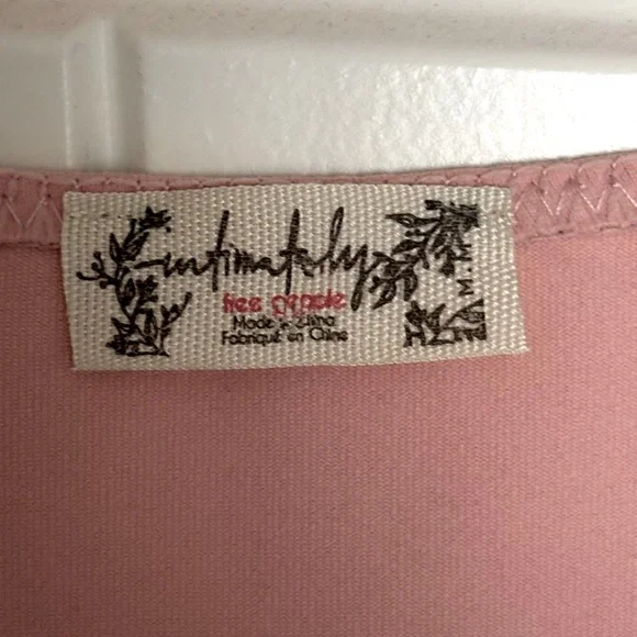 Free People Pink Fitted Puff Sleeve Bodysuit - Picture 6 of 11